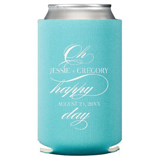 Romantic Oh Happy Day Collapsible Huggers